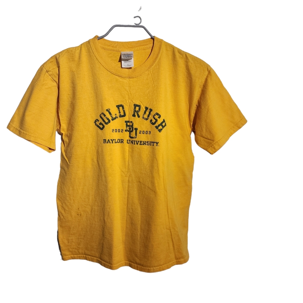 BAYLOR BEARS MENS 2002-2003 GOLD RUSH TEE SZ M - Picture 5 of 10